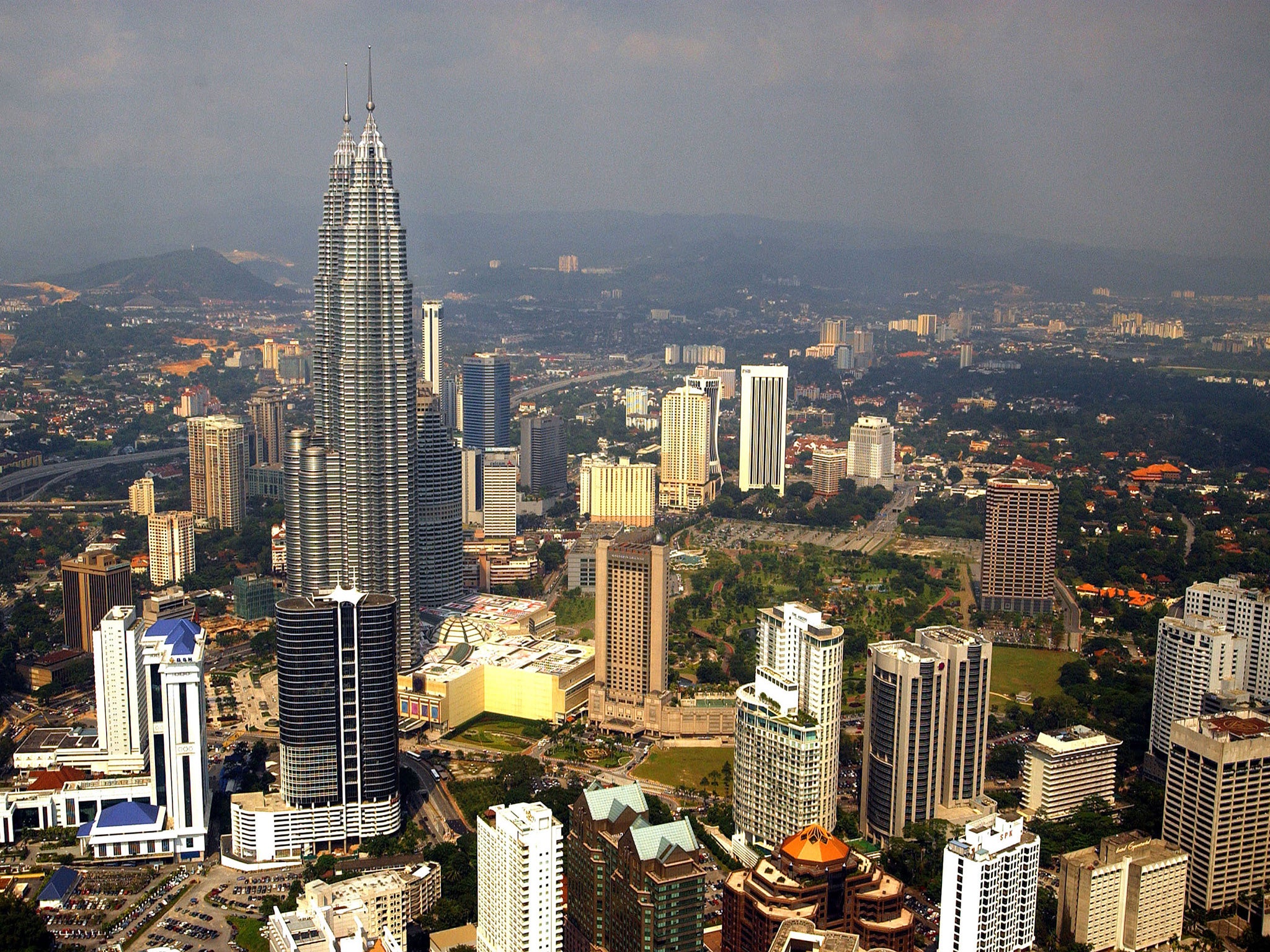 The Malaysian capital of Kuala Lumpur