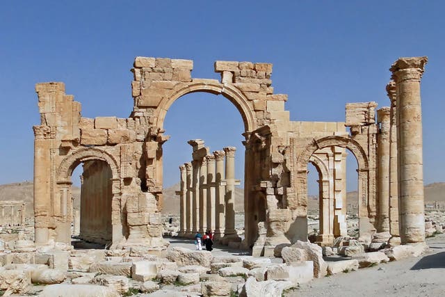 2,000-year-old Syrian arch of Palmyra