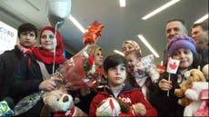 Relatives of drowned Syrian toddler receive warm welcome in Canada 
