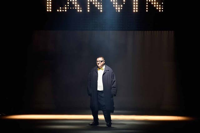 Bowing out: Alber Elbaz at Lanvin