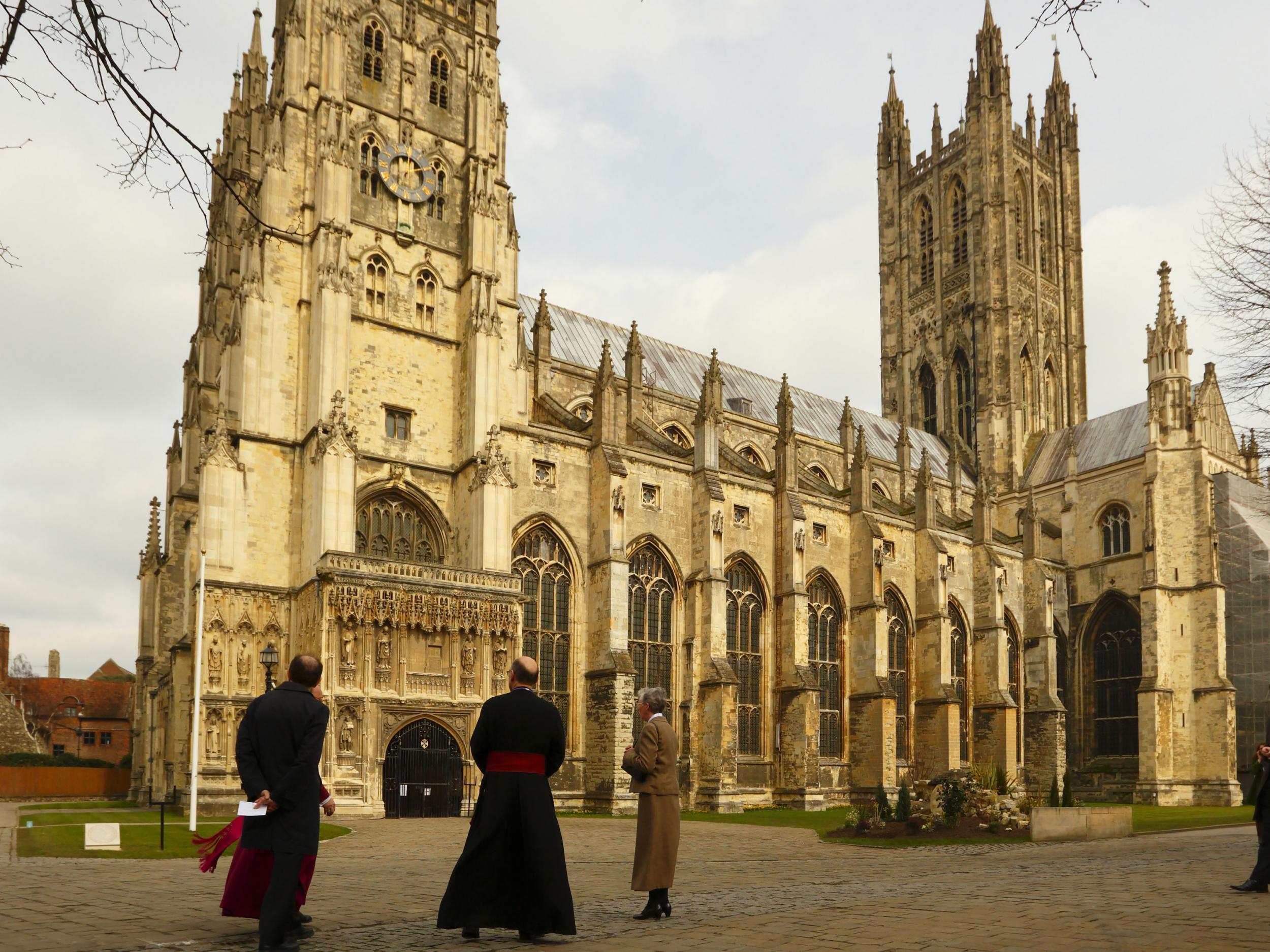 Canterbury Cathedral: The South Downs Pilgrims’ Way is a 240 mile route from Winchester to Canterbury