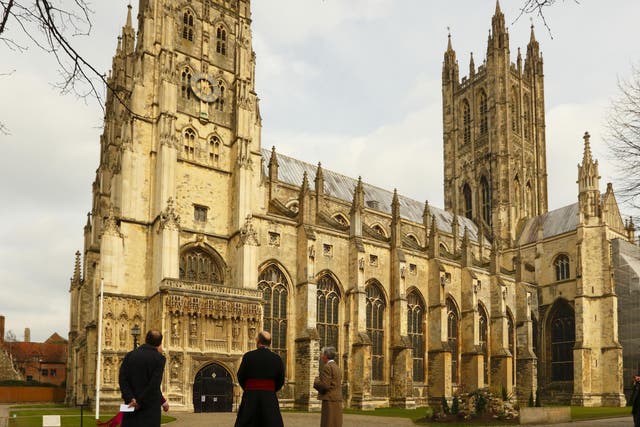 Canterbury Cathedral: The South Downs Pilgrims’ Way is a 240 mile route from Winchester to Canterbury