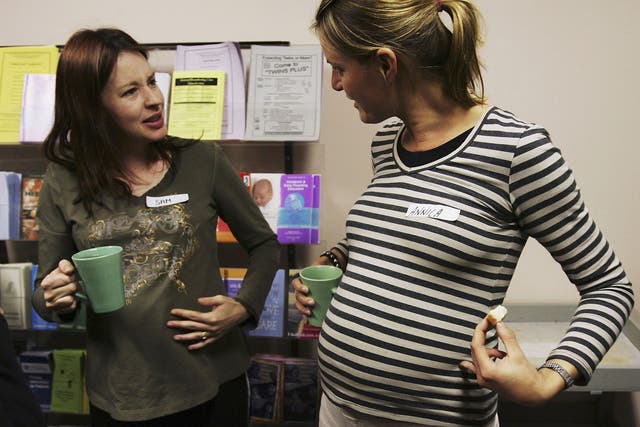 The NCT offers extensive antenatal and breastfeeding service