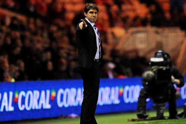 Aitor Karanka's Middlesbrough sit top of the league
