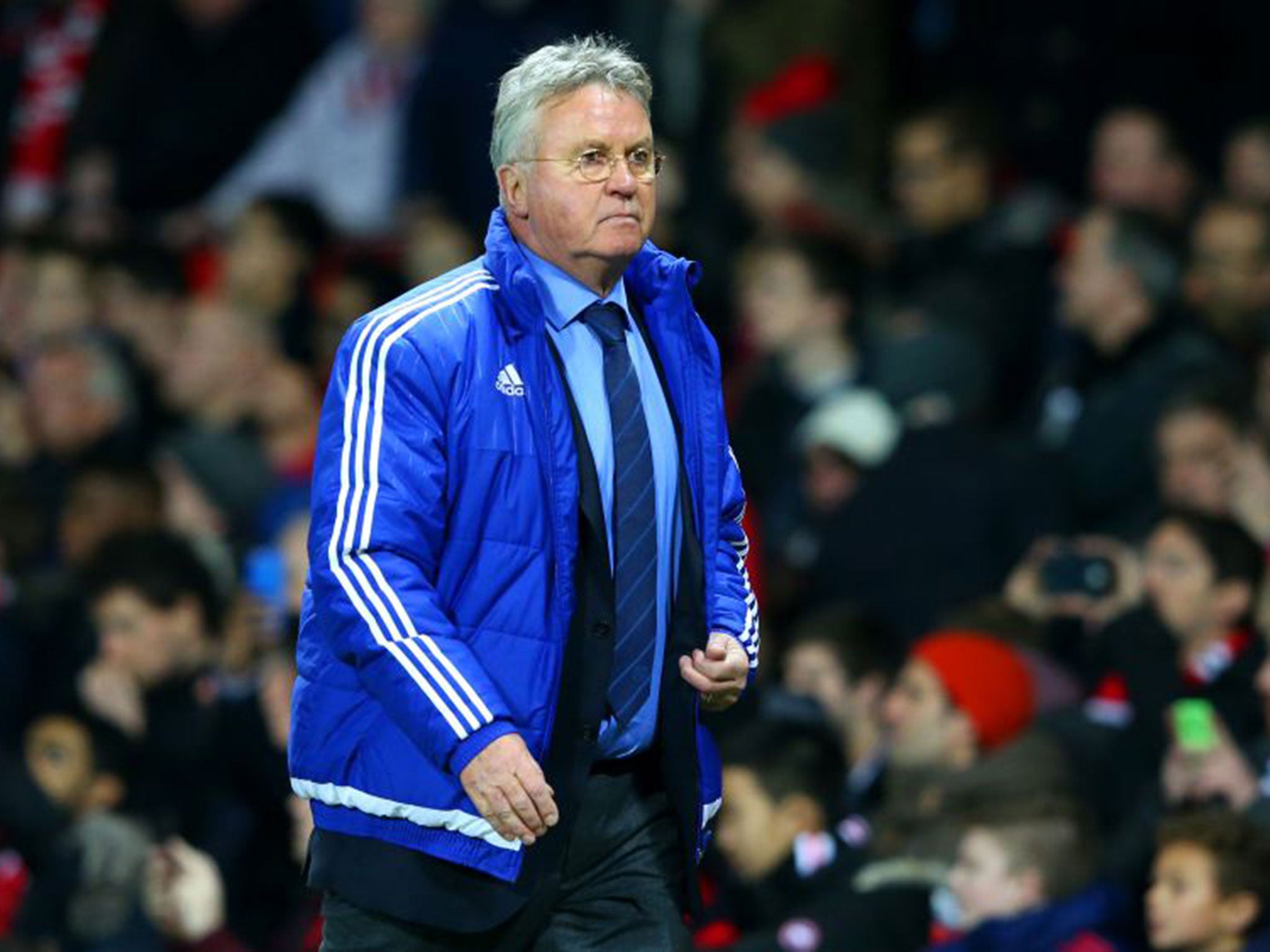 Guus Hiddink's Chelsea team are still feeling the aftershocks of Jose Mourinho’s departure