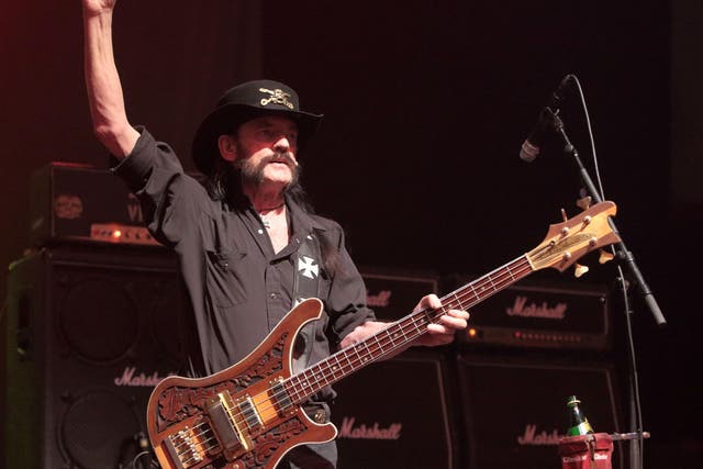 Lemmy never stopped recording or performing