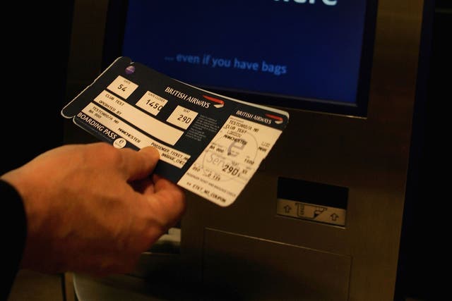 Boarding passes contain passenger information that can be accessed by others
