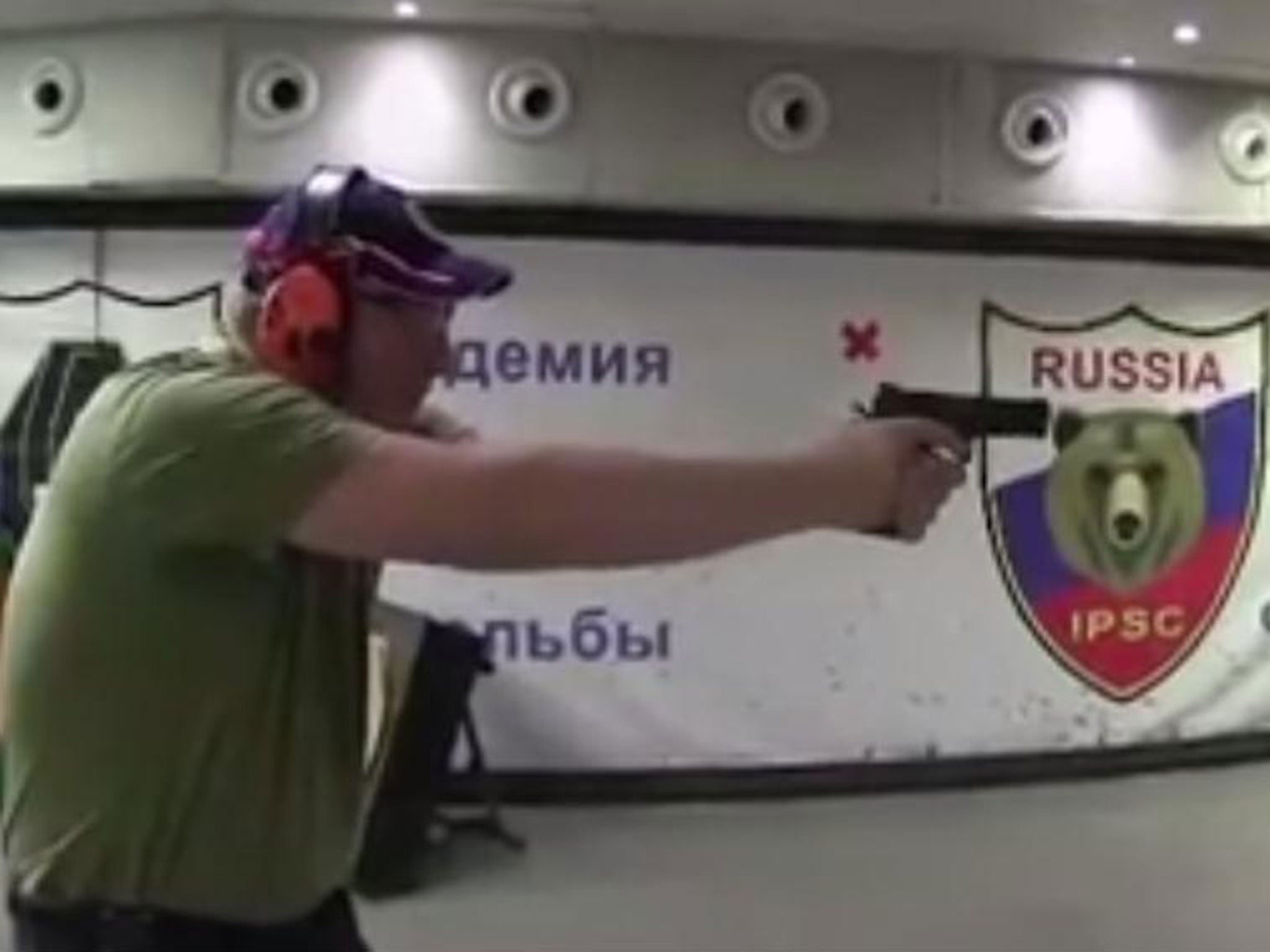 Dmitry Rogozin, the Russian Deputy Prime Minister, posted footage of himself at a shooting range online in December