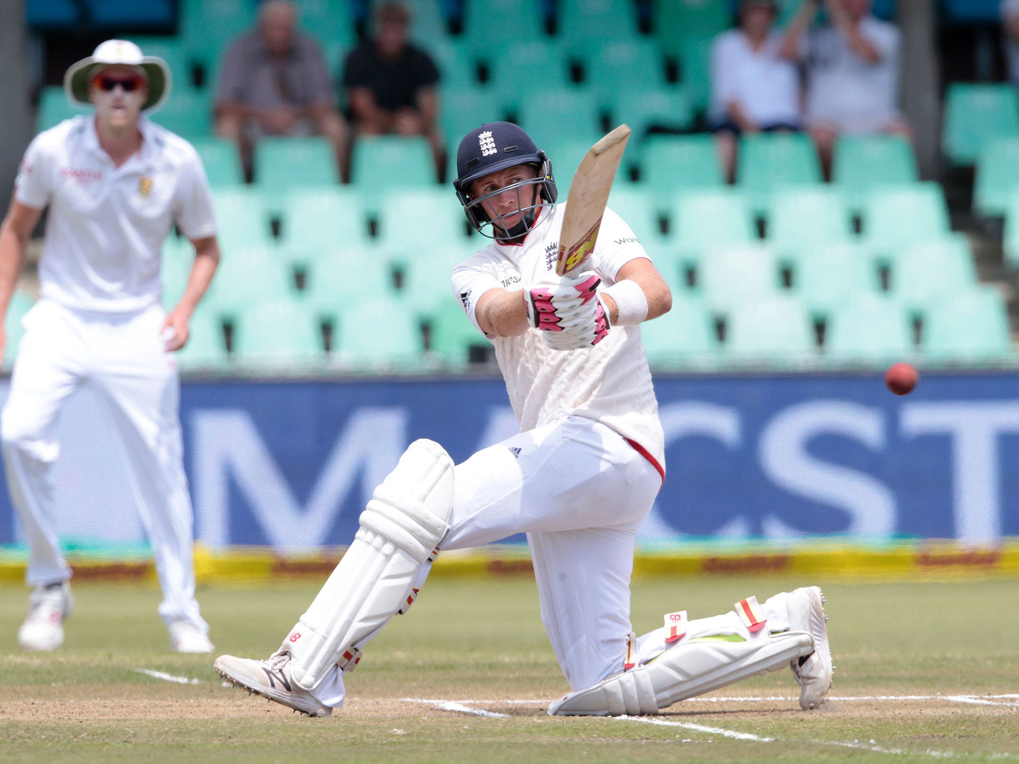 Joe Root had a century in his sights when he was dismissed for 73