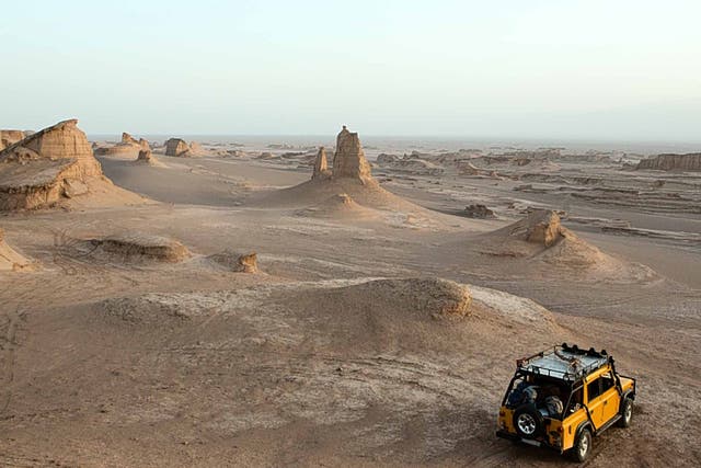 Sense of adventure: try stepping out of your comfort zone into the Iranian desert