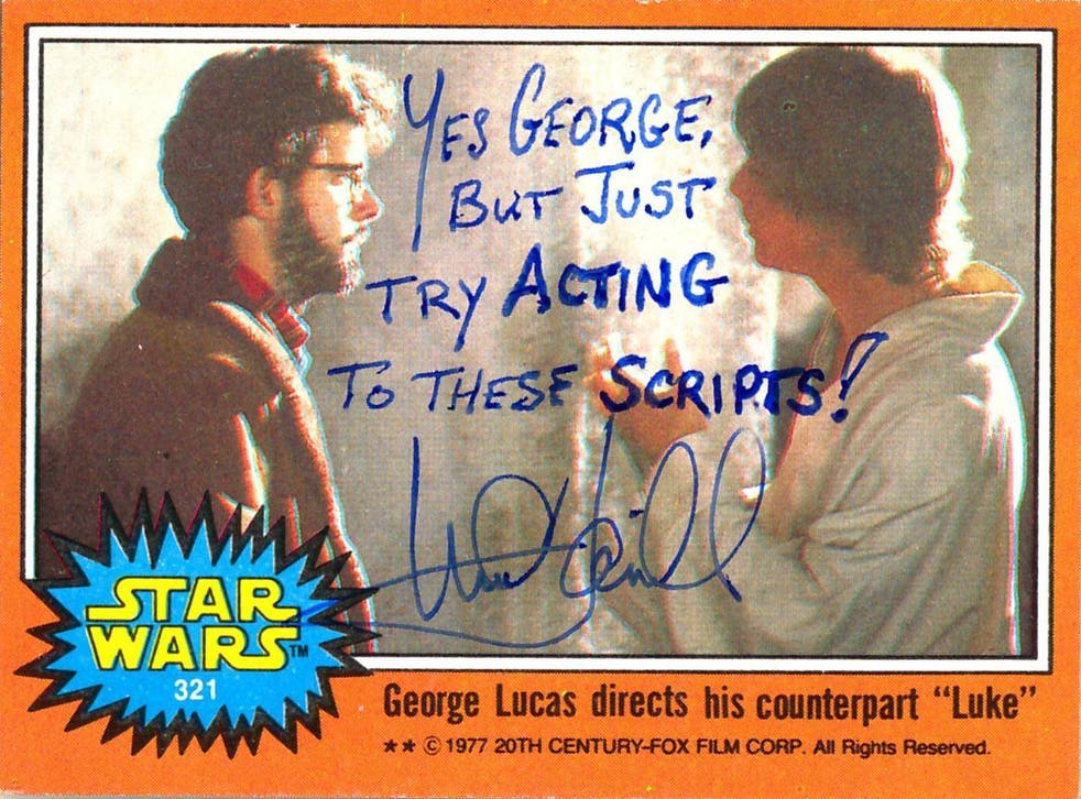 Mark Hamill's Star Wars autographs are surprisingly hilarious | The  Independent | The Independent