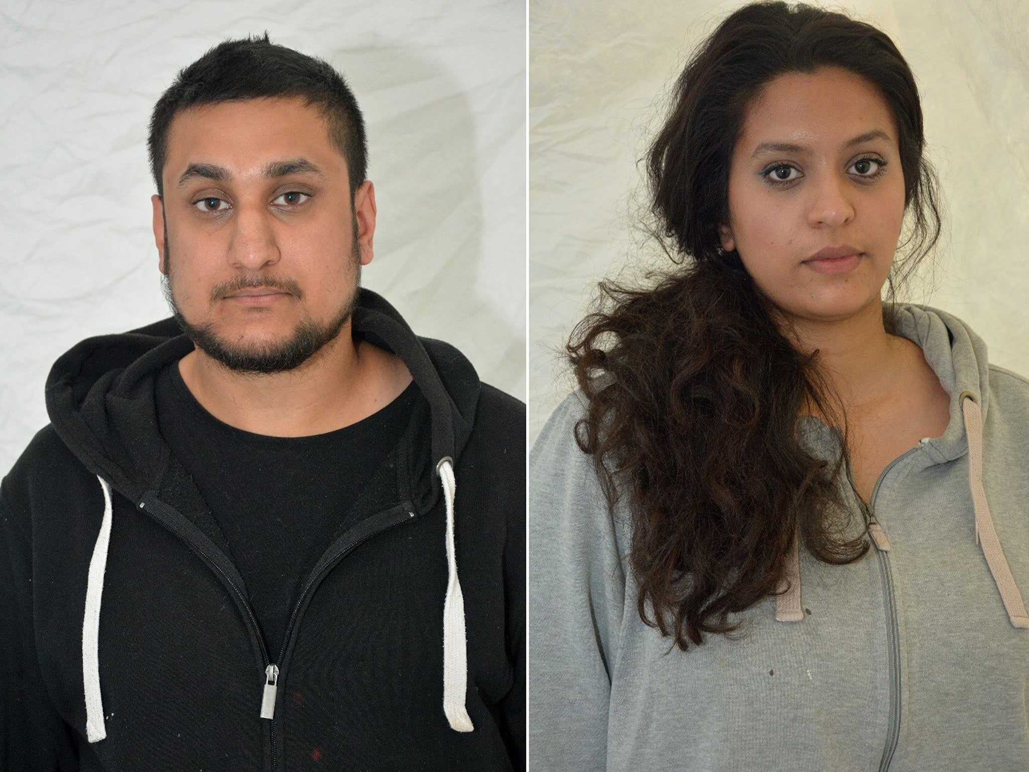 Mohammed Rehman and Sana Ahmed Khan, who were convicted at the Old Bailey on December 29, 2015