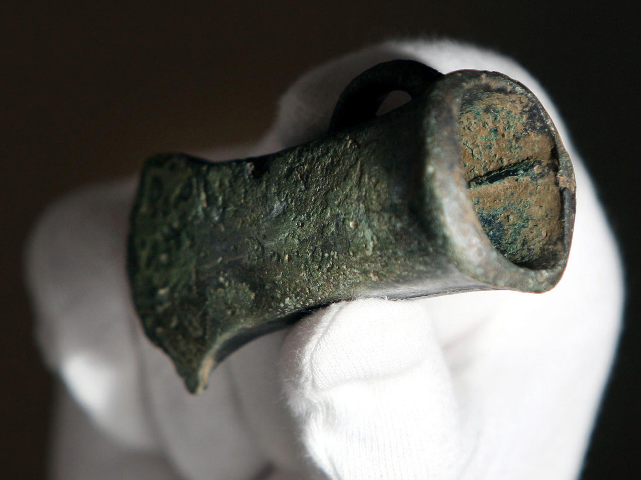 A 'priceless' bronze age axe stolen by a 'nighthawk'
