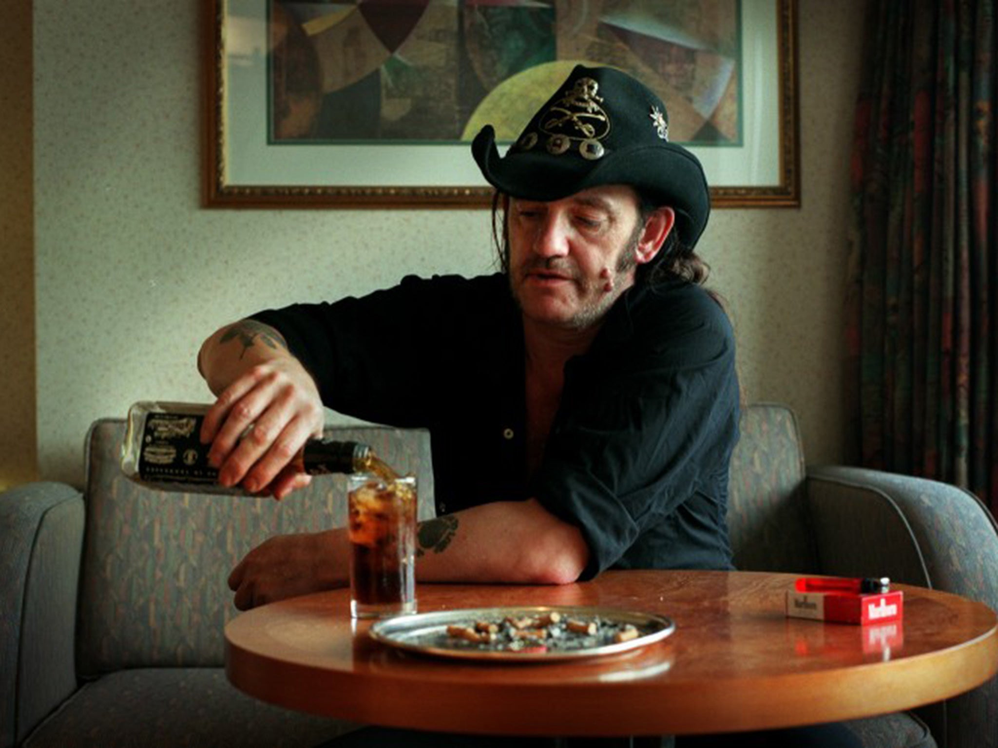 Lemmy pictured in 2000