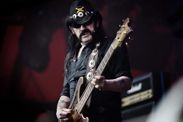 Motörhead frontman Lemmy was the rock star’s rock star
