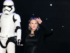 Star Wars actress Carrie Fisher hits back at body shaming and ageism