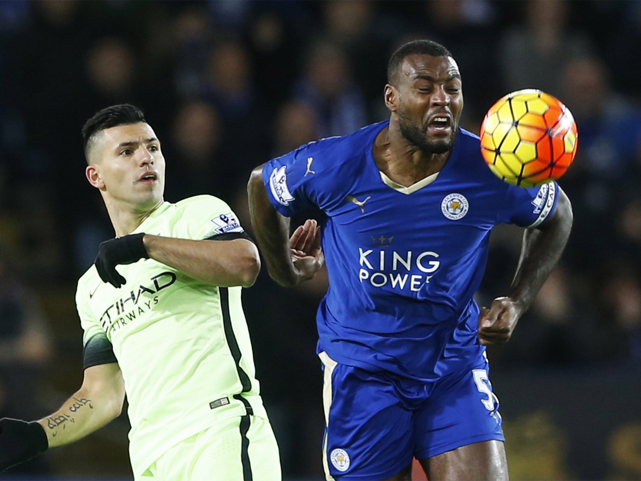 Wes Morgan hailed the 0-0 draw against Manchester City on Tuesday as a great result