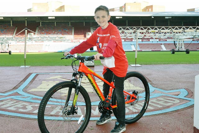 The 13-year-old schoolboy raised over £230,000 for charity