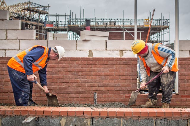 Workers in the construction sector saw a 10.2% salary growth