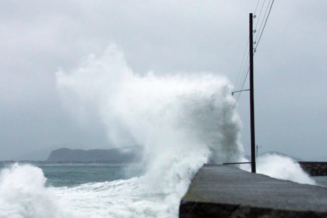 Norway had been experiencing stormy weather since earlier in the day