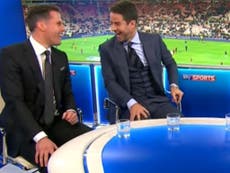 Watch Carragher and Redknapp recreate hilarious Rodgers reaction