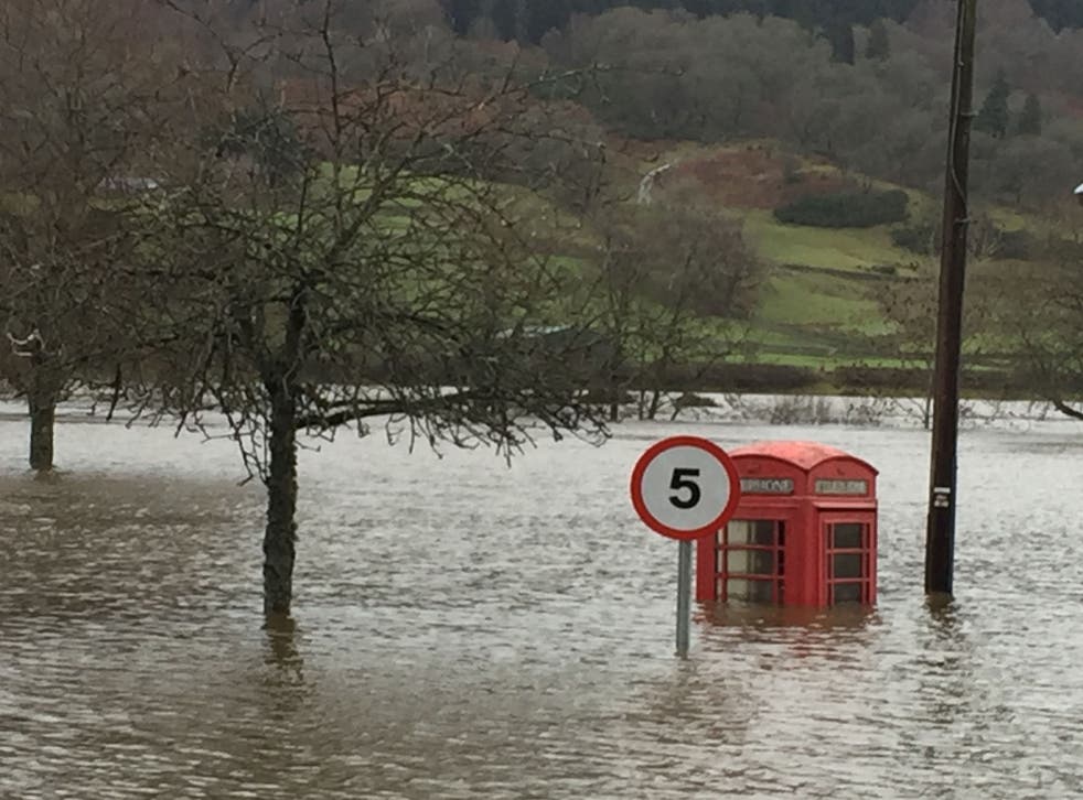 Parts of Scotland were badly hit by floods during December