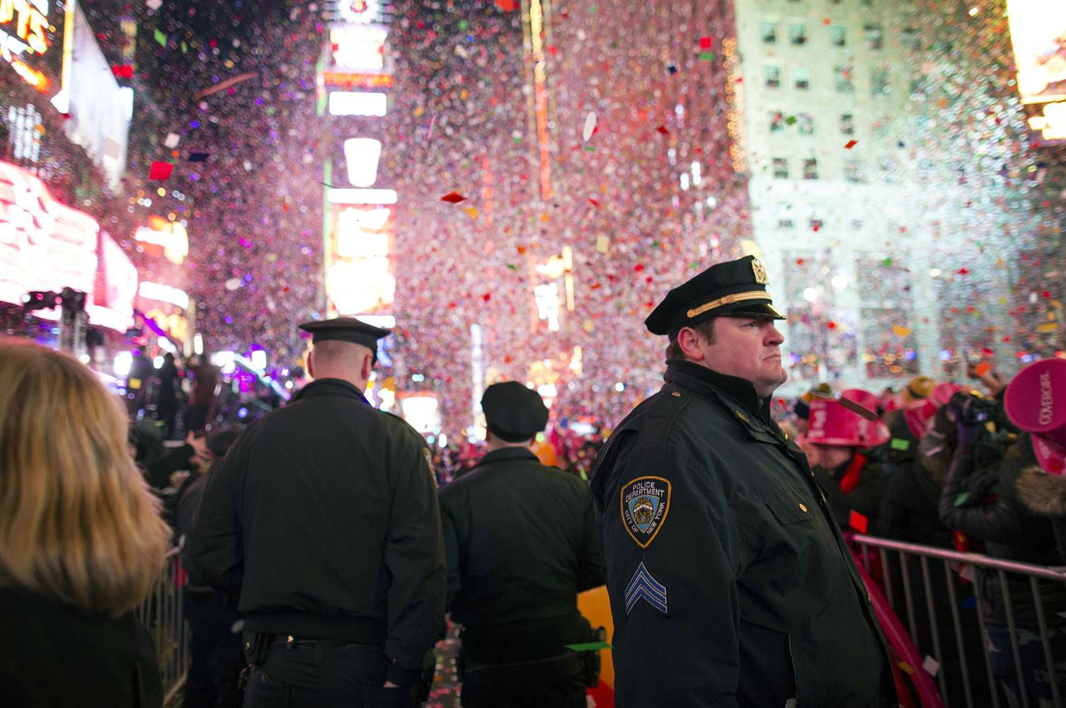New York's mayor has said Times Square will be the safest place in the country
