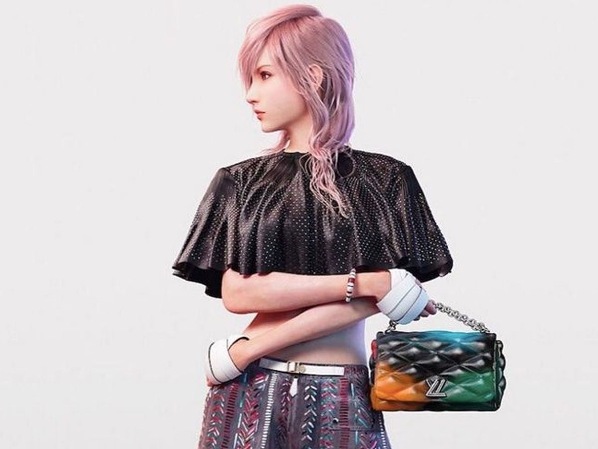 Fashion x anime: Final Fantasy's Lightning is Louis Vuitton new