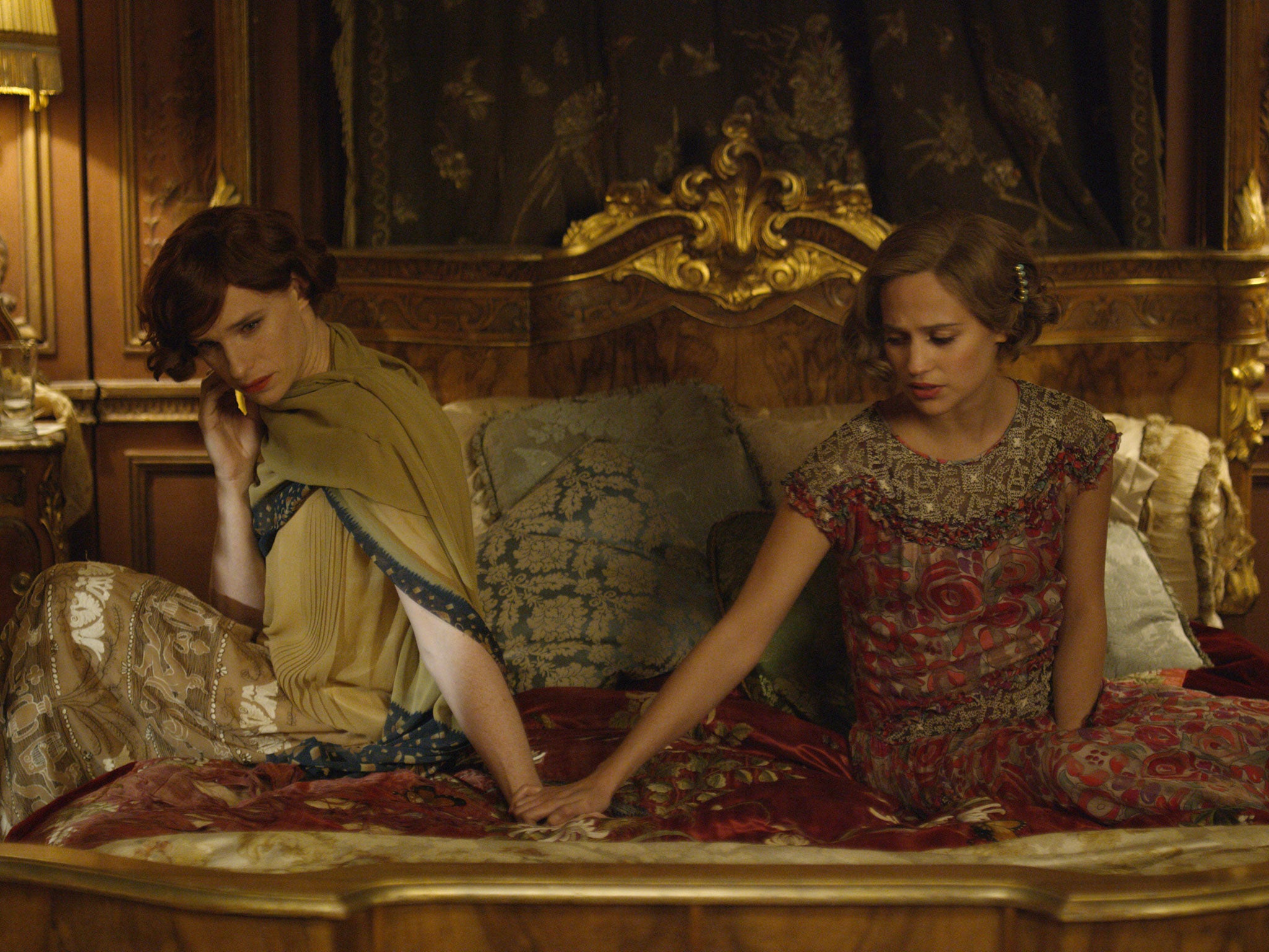 Dressed to thrill: Eddie Redmayne and Alicia Vikander in ‘The Danish Girl’