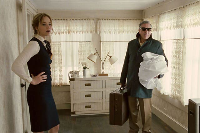 Jennifer Lawrence and Robert De Niro in ‘Joy’