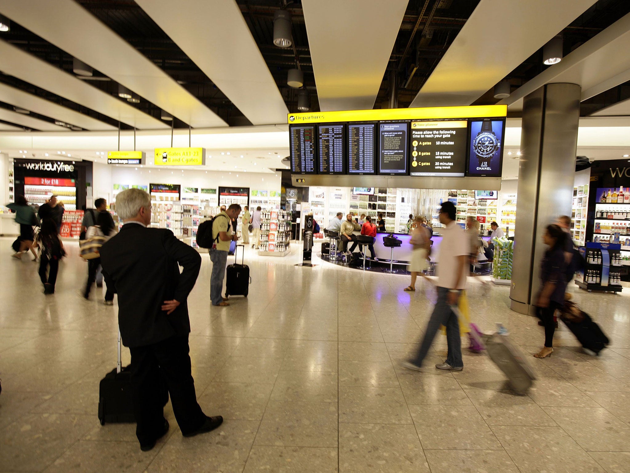 Retailers have been urged by the Treasury to cut their prices at airports to reflect VAT discounts they receive for travellers leaving Europe amid claims that some stores are using the relief to boost their profits