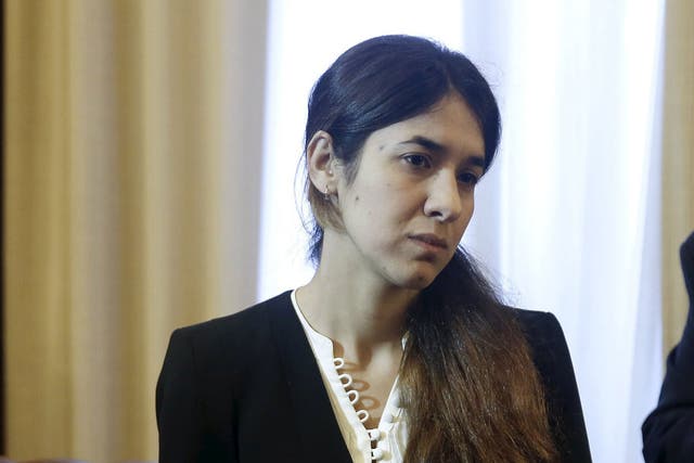 Nadia Murad meets with the Greek President in Athens on 30 December, 2015