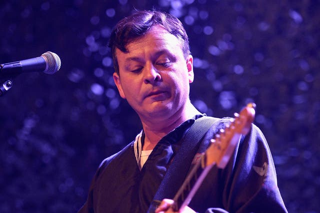 James Dean Bradfield of the Manic Street Preachers perform at the 20th Anniversary Tour For "The Holy Bible"