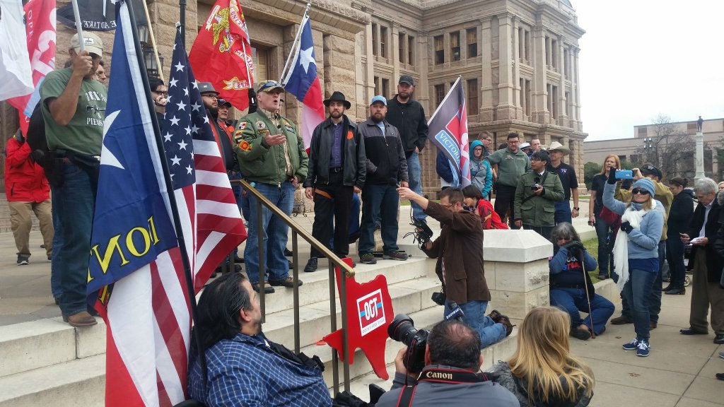 Supporters of the new law held a rally at the state assembly in Austin