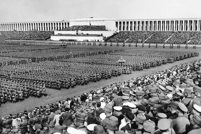 The infamous 1936 Nuremberg Rally