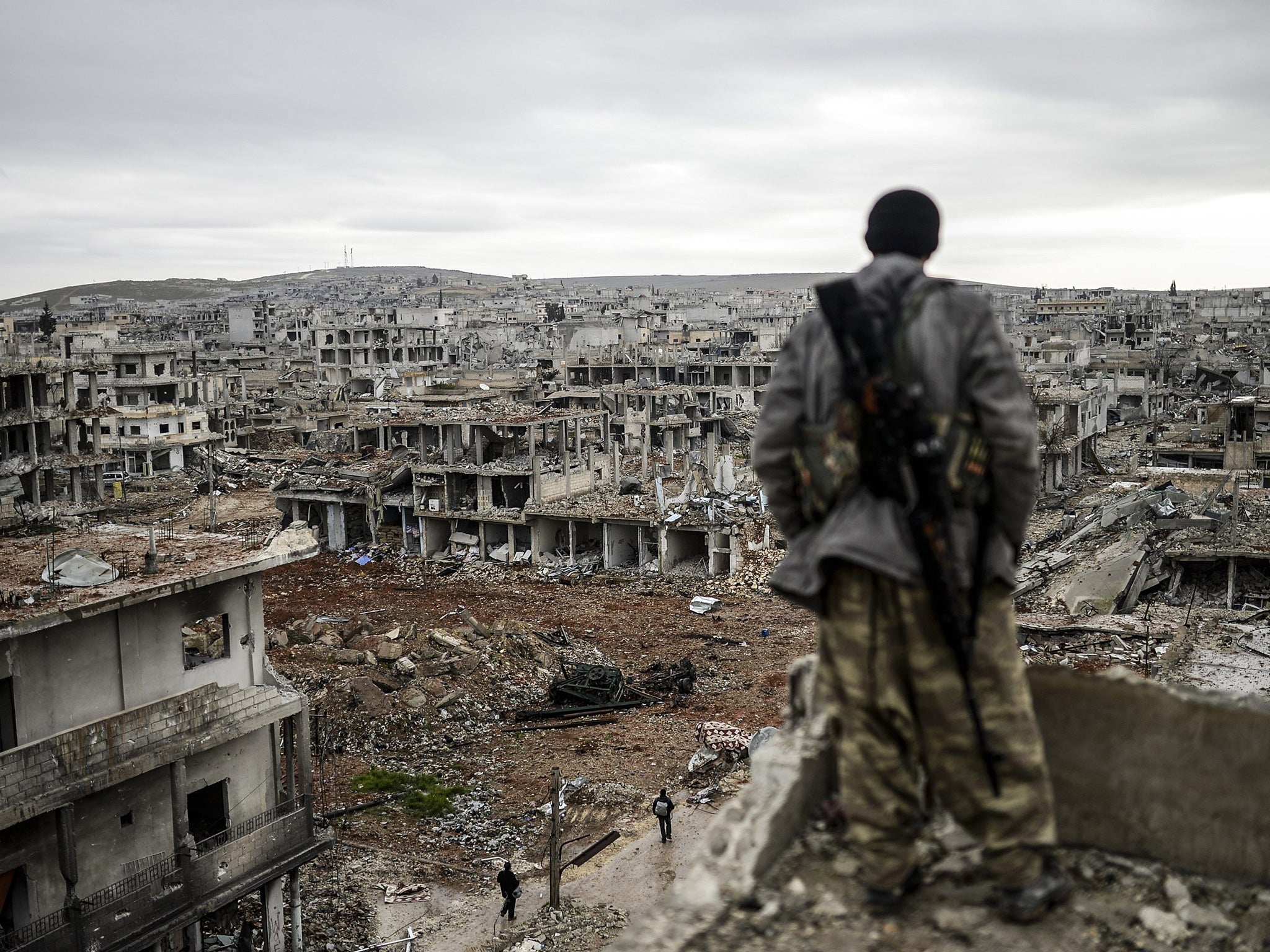 The destruction of cities such as Kobane in Syria and elsewhere, by opposing forces has made travel around the region almost impossible