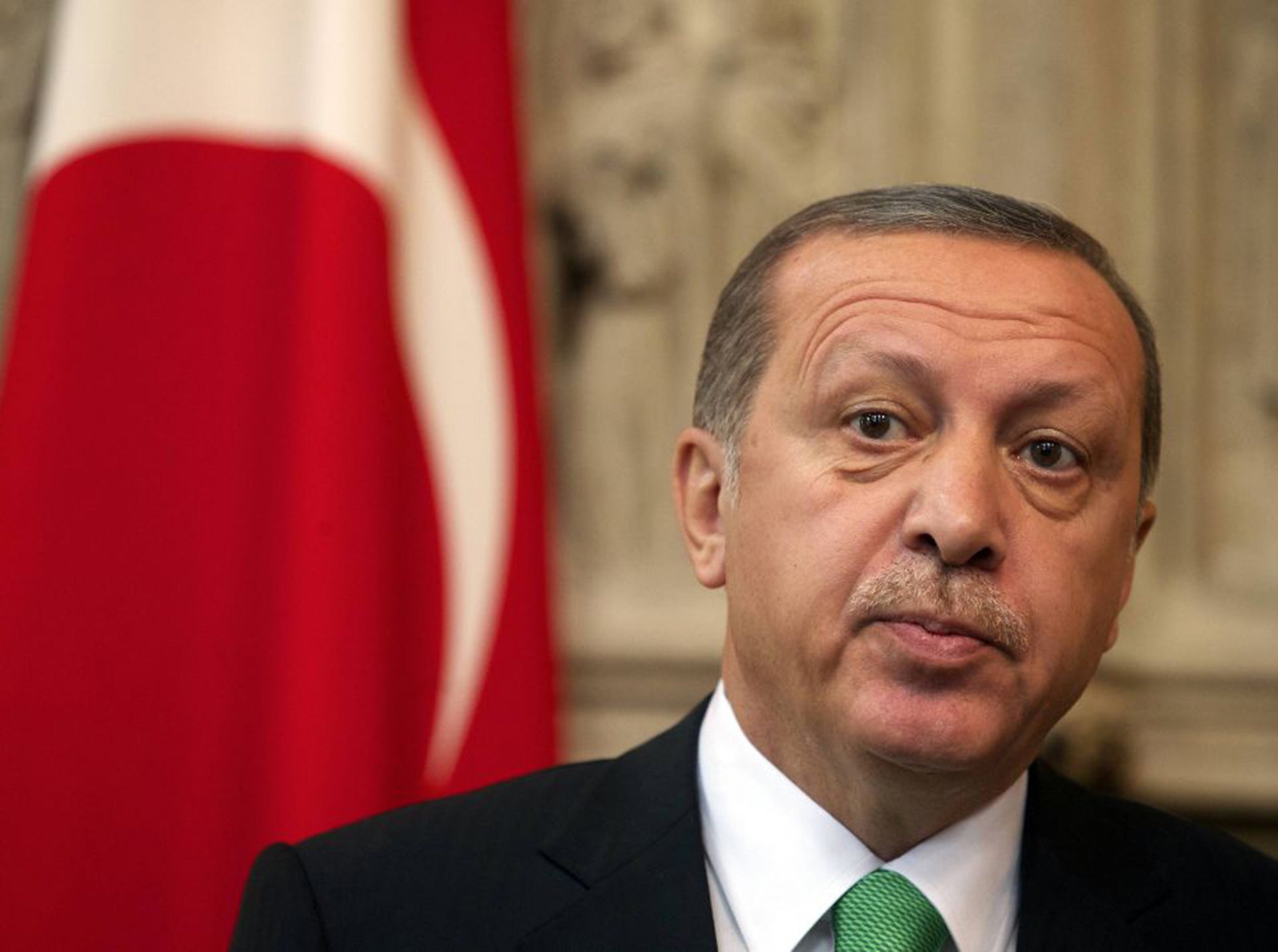Recep Tayyip Erdogan made the remark after returning from Saudi Arabia