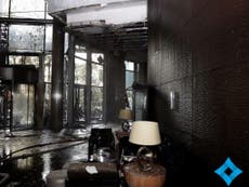 Man tells of miracle escape from Dubai hotel fire