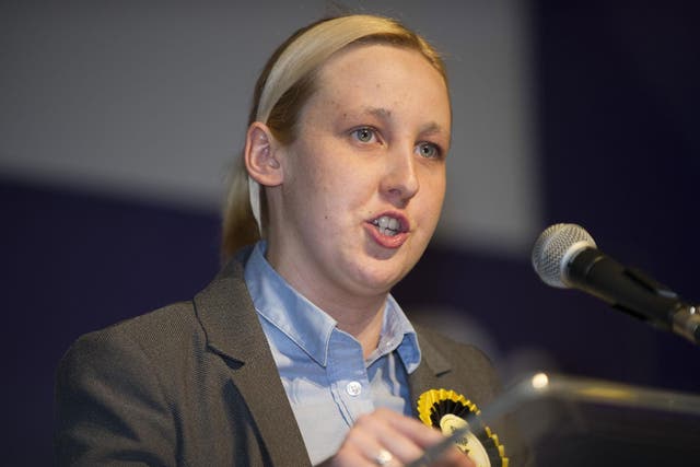 SNP MP Mhairi Black is the youngest member of parliament in the House of Commons