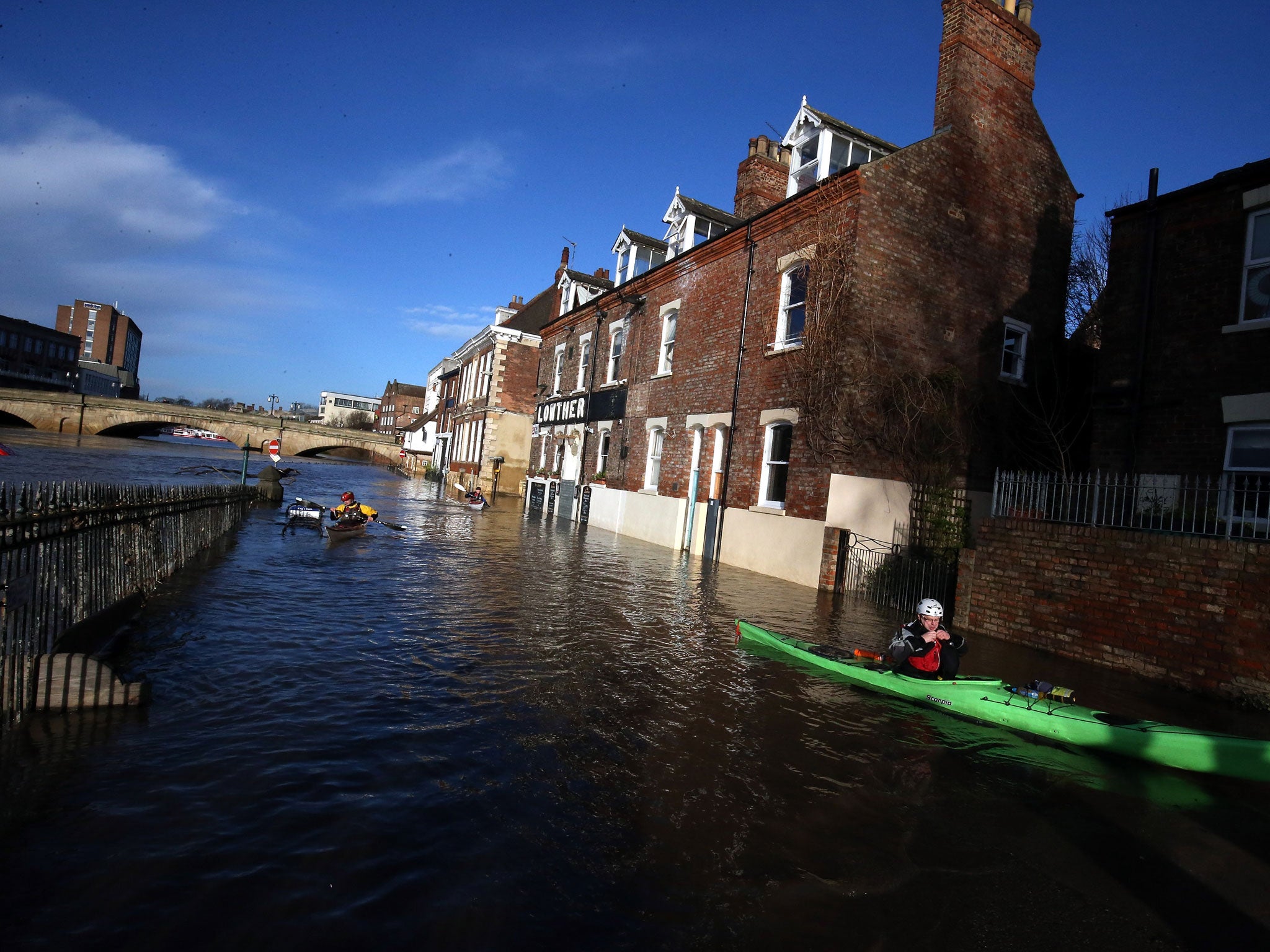 Last month saw victims of flooding being targeted by fraudsters