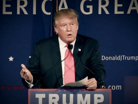 Donald Trump as featured in al-Shabaab video