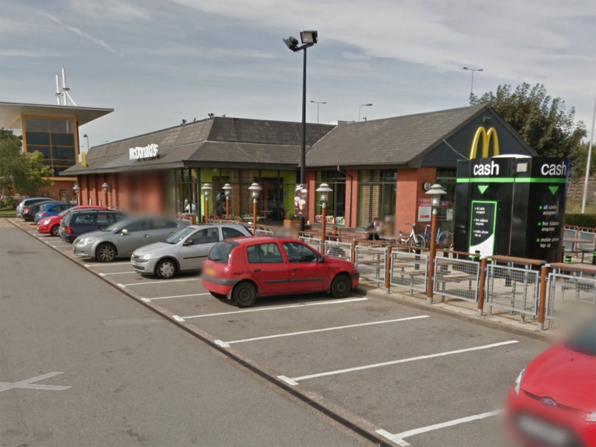 The McDonald's restaurant at St Andrew's Quay in Hull