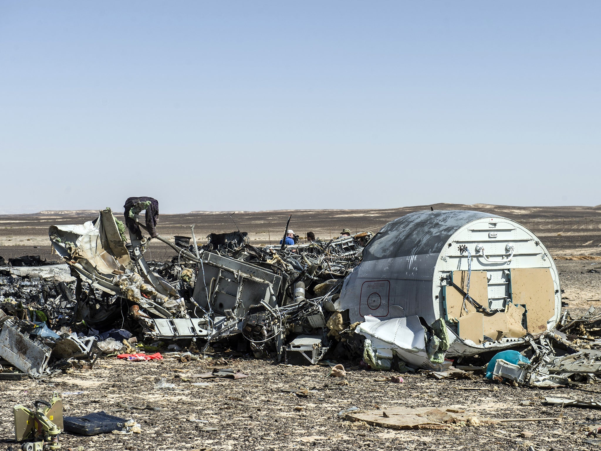 The Russian plane was attacked during a journey from Sharm el-Sheik to St Petersburg