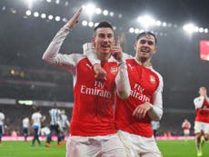 Report: Koscielny on target as Arsenal maintain title push