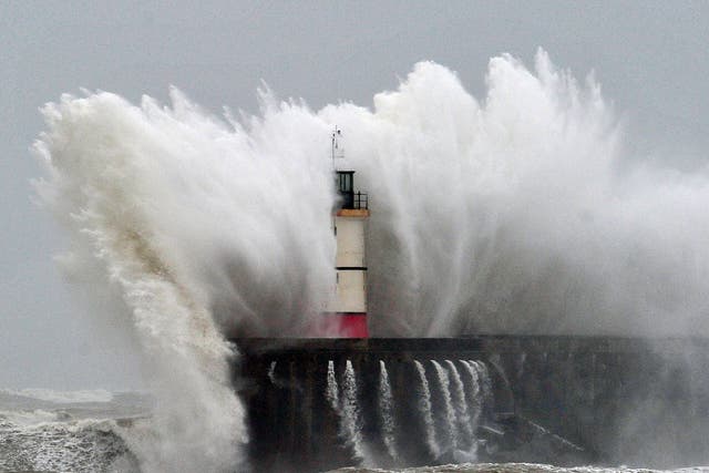 Warnings of high coastal waves follow severe flooding caused by Storm Frank last week