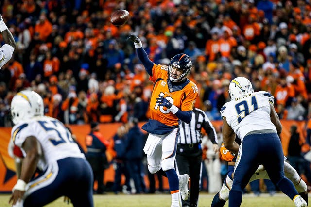 Manning, now 39, is one of the game's greatest ever players