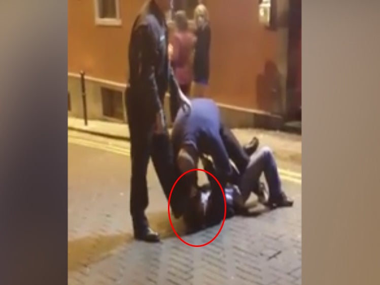 Bouncers fired after New Year's Eve video of 'man's head being stamped on' emerges