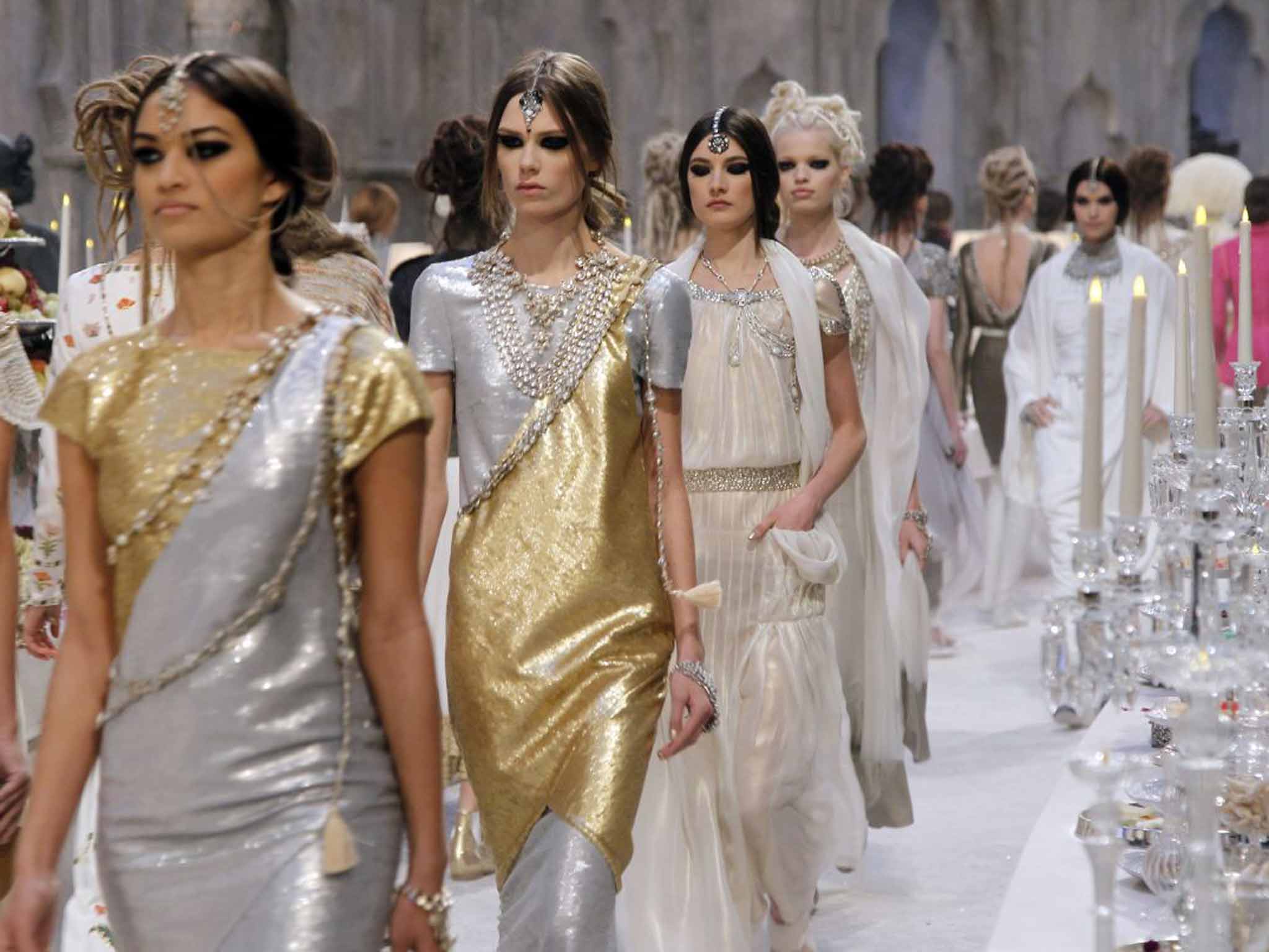 &#13;
Chanel celebrates India for pre-fall 2012 &#13;