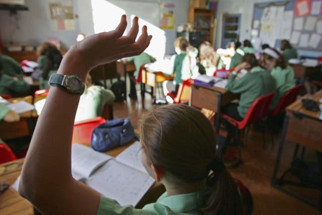 A row over girls' schools has erupted