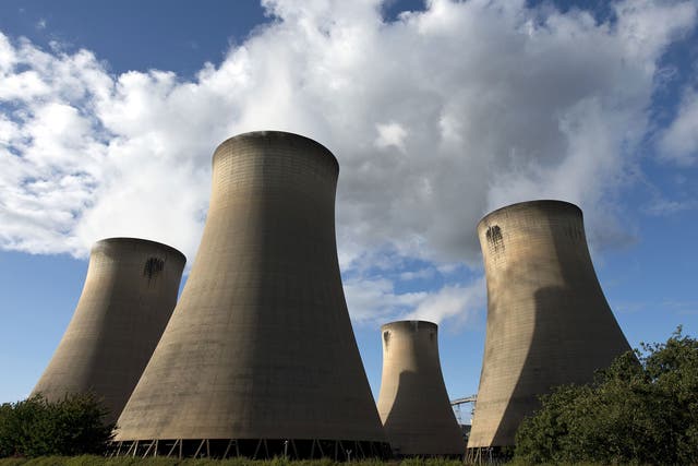 The Drax power station, which describes itself as "the largest, cleanest and most efficient coal fired power station in the UK"